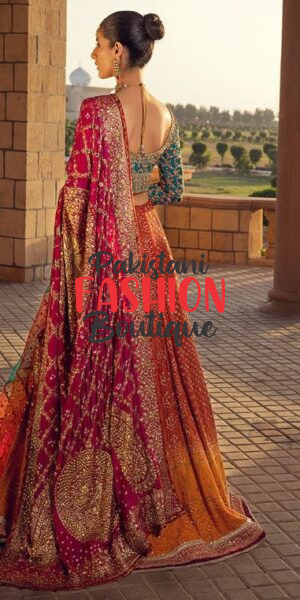 Stunning Colorful Bridal Lehnga Choli